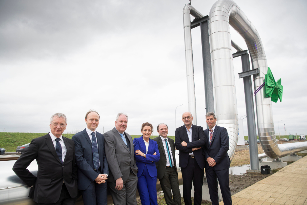 In maart 2019 was het stoomnetwerk volledig operationeel. In aanwezigheid van 2 ministers van de Vlaamse Regering werd het netwerk officieel geopend.
