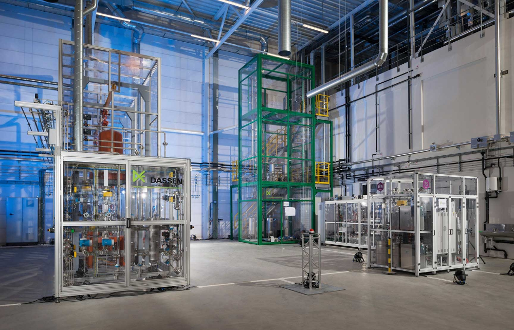 CLO pilot plant te Brightlands Chemelot Campus, Geleen