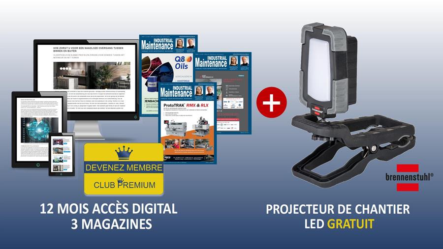 Abo + projecteur de chantier LED