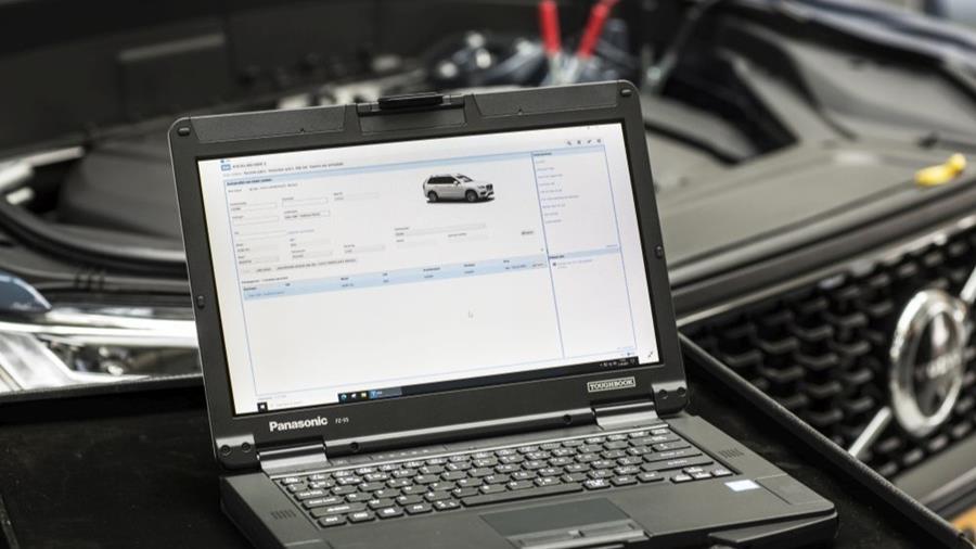 VOLVO CAR NEDERLAND VERTROUWT OP DE TOUGHBOOK 55 SECURED-CORE PC VOOR VLOTTE VOERTUIGDIAGNOSE