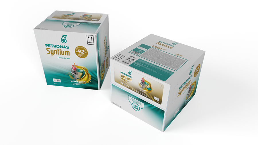 Le Bag-In-Box Petronas Syntium certifié par l'ONU est désormais disponible en Europe