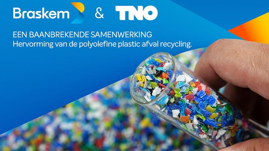 Braskem sluit alliantie met TNO om recycling van polyolefine kunststofresiduen te verbeteren