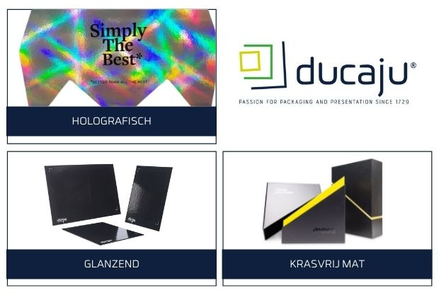 DUCAJU plastificeert uw drukwerk