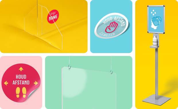 Coronacommunicatie op de juiste plekken