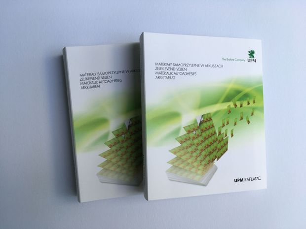 Nieuwe compacte swatch zelfklevend Raflatac