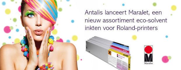 Antalis lanceert MaraJet-inkten voor Roland-printers