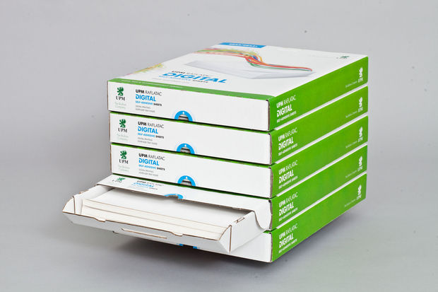 Disponible chez Antalis : Raflatac autocollant