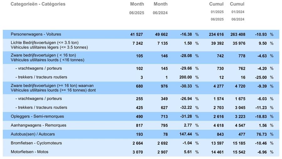 Le marché fleet pèse sur les ventes de voitures neuves