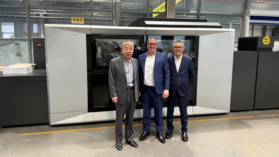 Un géant chinois commande dix presses Jetfire 50 auprès de Heidelberg