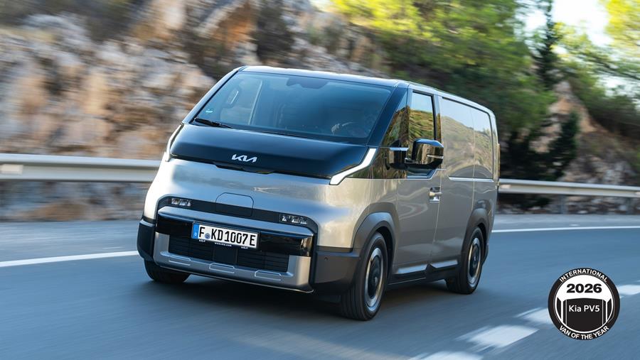 Le Kia PV5 sacré International Van of the Year 2026