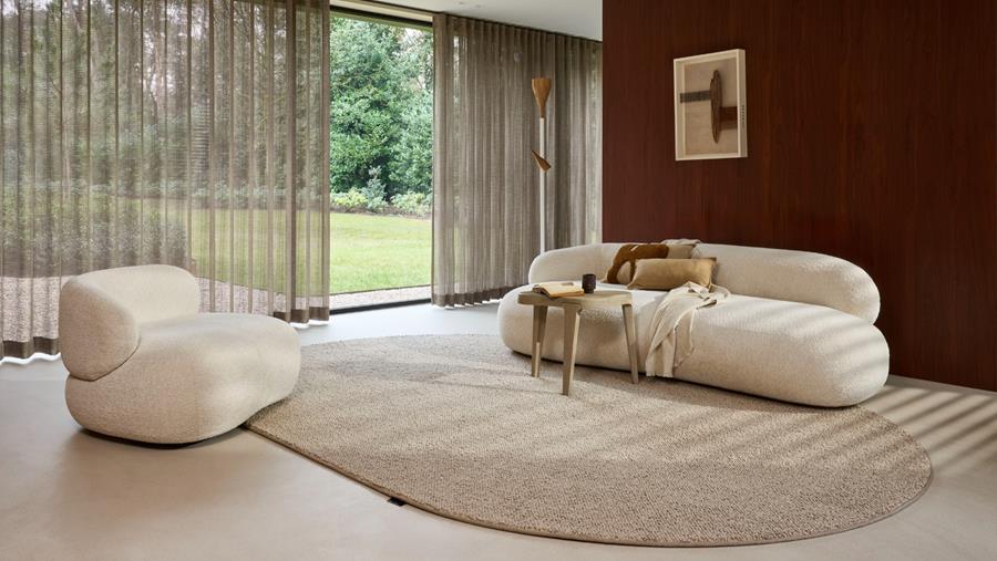 Les tendances tapis 2026 misent sur un un design doux qui a de l'impact