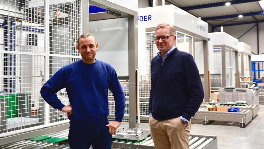 Open dag bij fabrikant van Spider palletiseerrobots