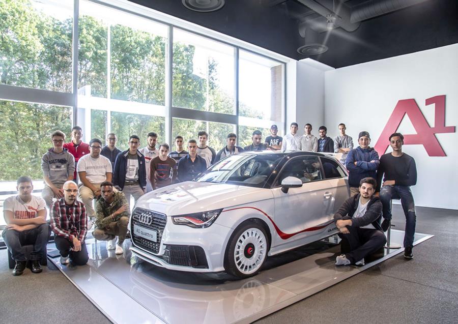 La smart factory Audi investit aussi dans l'enseignement associé