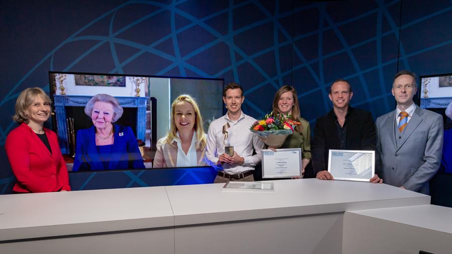 Marijn van Rooij wint Prins Friso Ingenieursprijs 2022