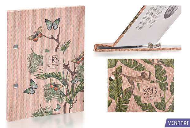 Laat u verleiden door een aantrekkelijke menumap.