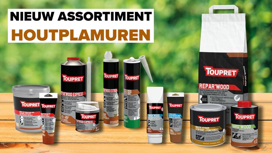 Houtreparatie-oplossingen voor de polyvalente schilder