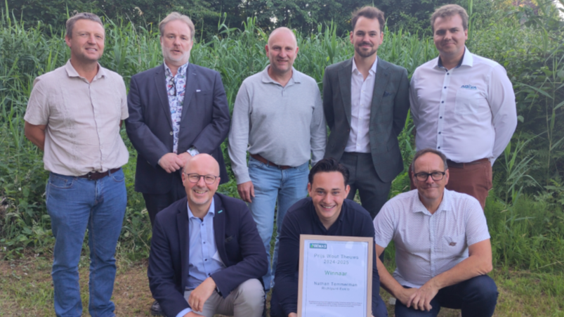 Nathan Temmerman van Richtpunt Eeklo wint Prijs Wout Theuws