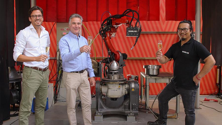 RAMLAB versnelt internationale groei dankzij strategische investering van partner Valk Welding